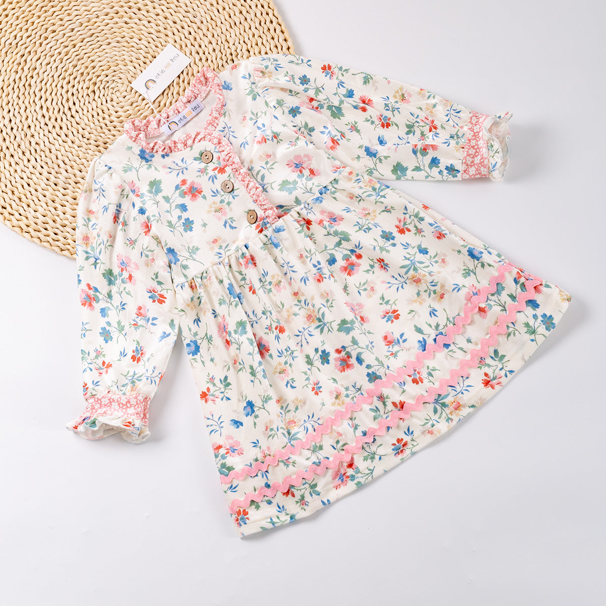 Frilly Blooms dress