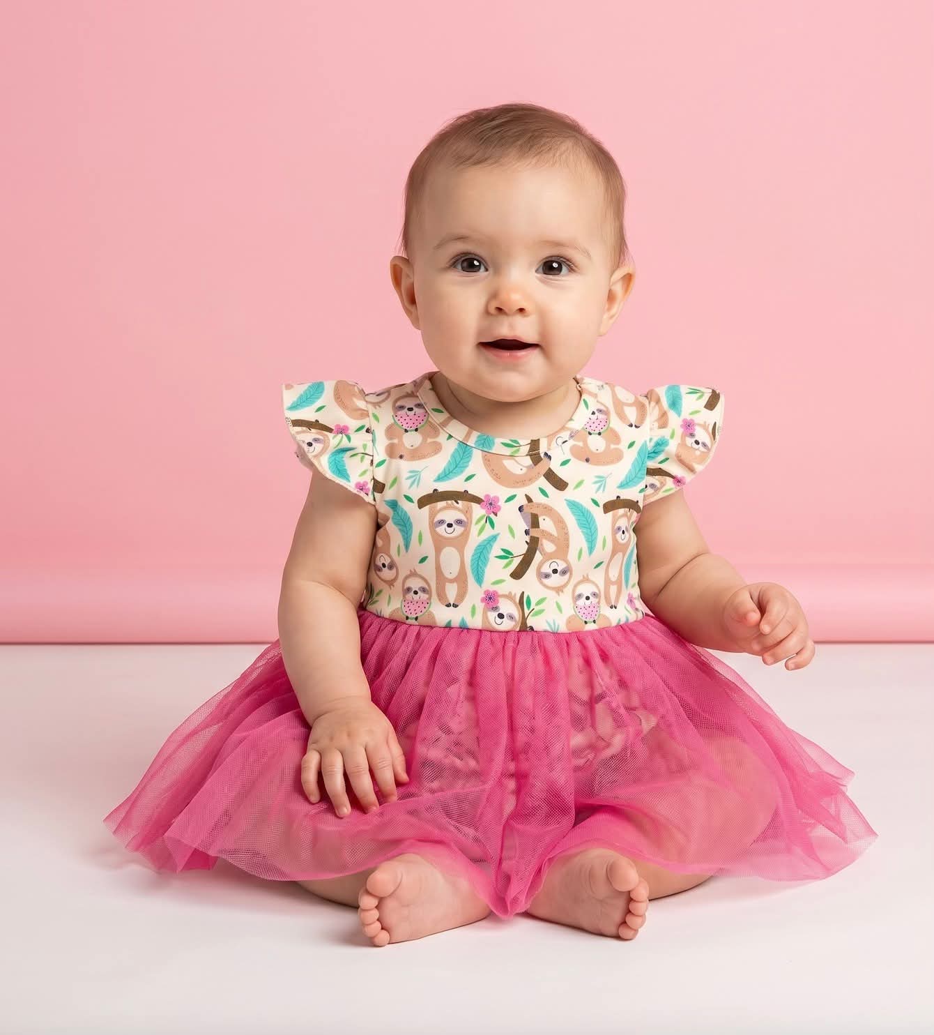 Summer Sloth Romper