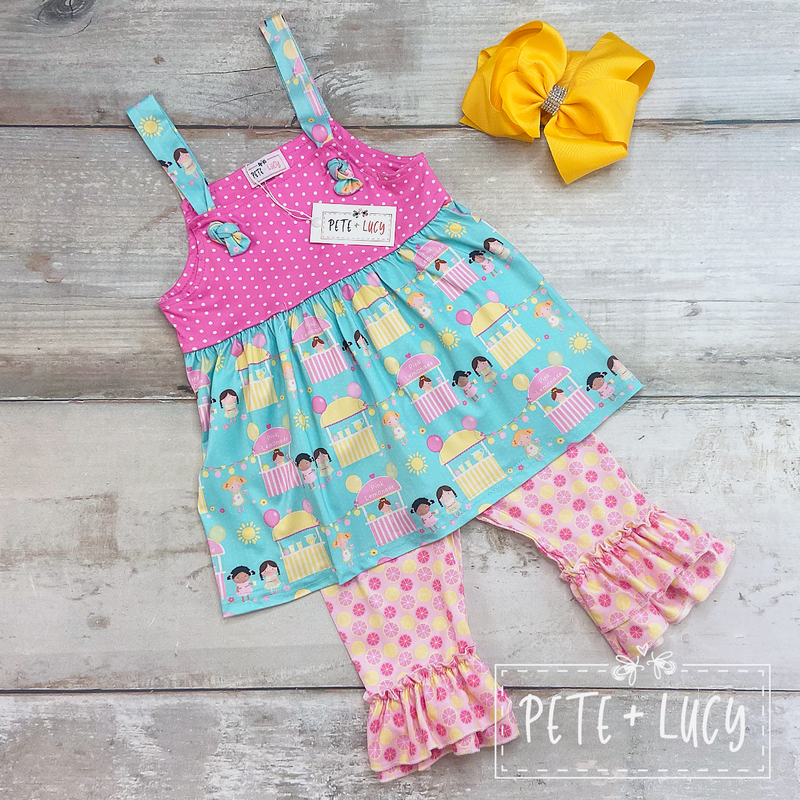 Pink lemonade set