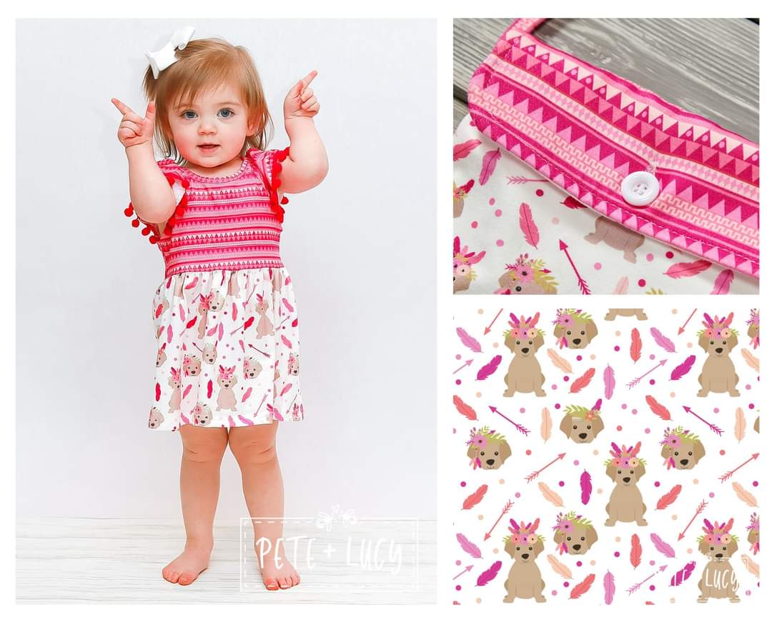 Boho Dog 2 piece set