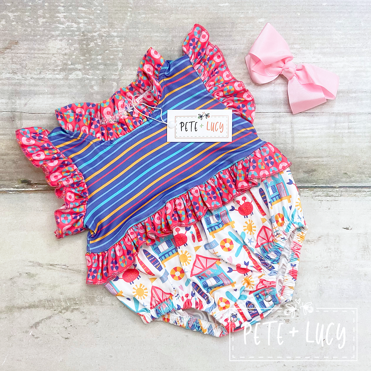 Beach days romper