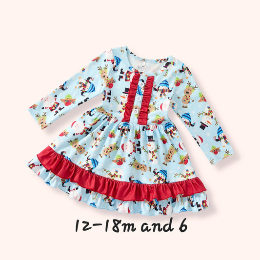 Frosty fun dress