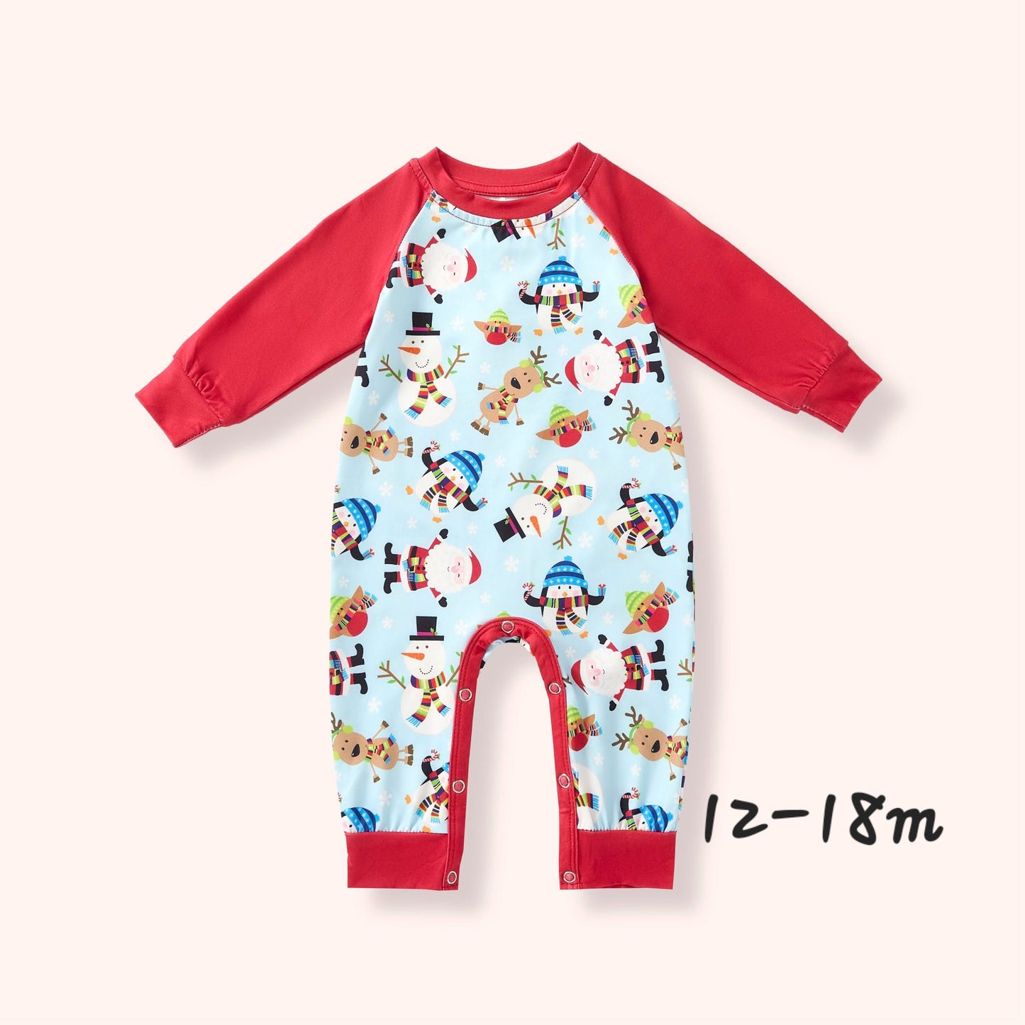Frosty fun romper