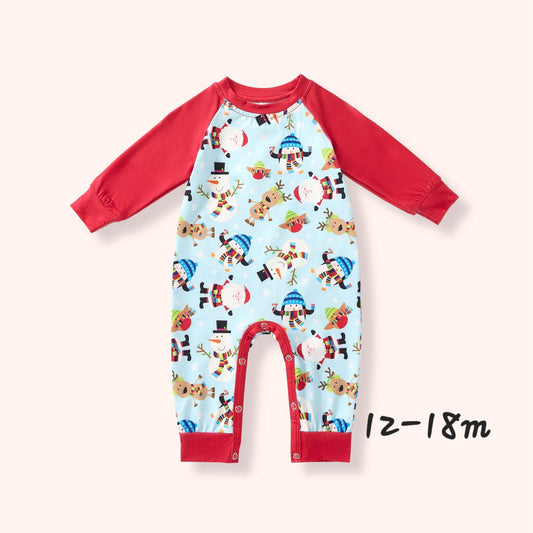 Frosty fun romper