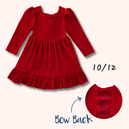 Red Velvet Dress