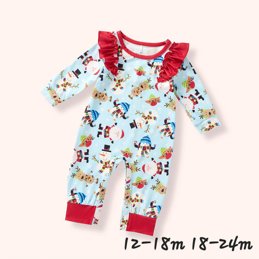 Frosty fun romper