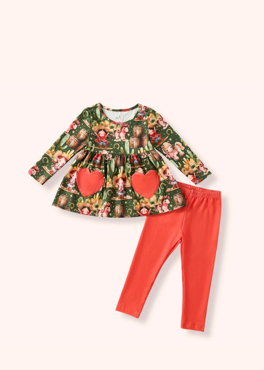 Howdy pant set
