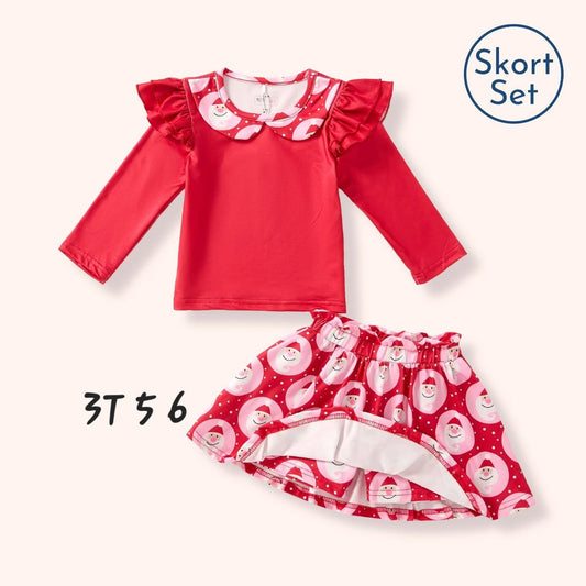 Jolly St Nick Skort Set